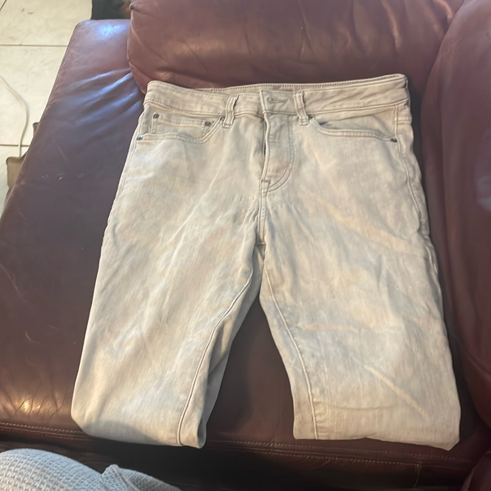 Express men’s grey jeans